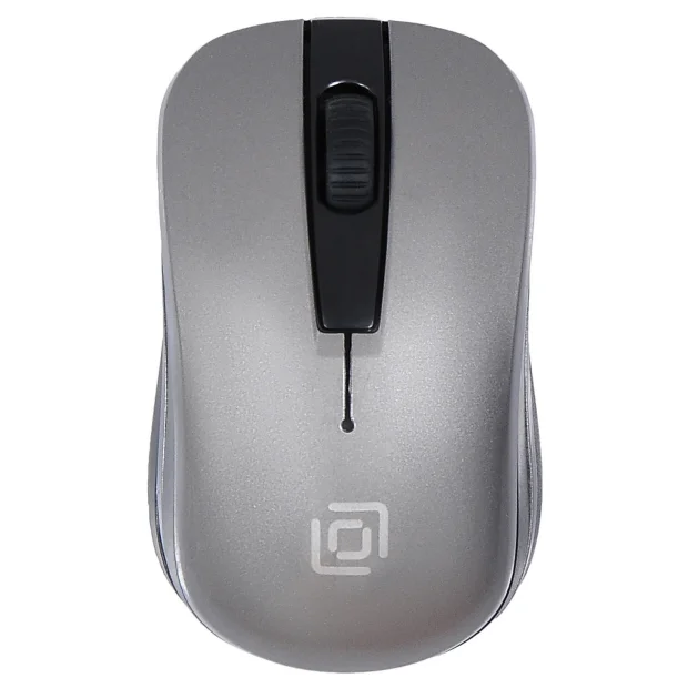 Мышь Oklick 445MW 945814 (серый)